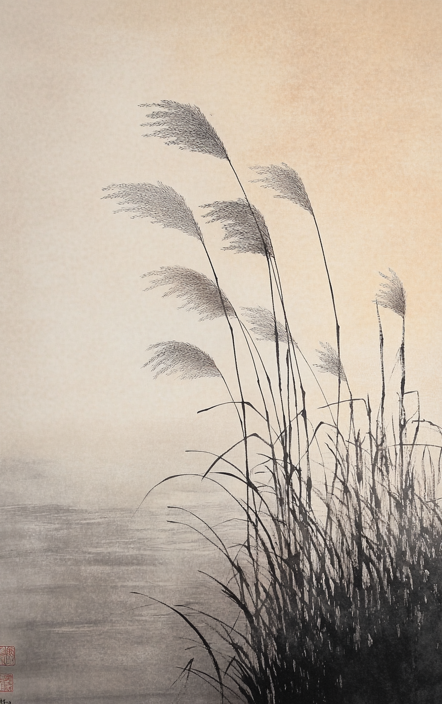 Illustration of reeds